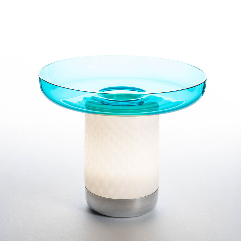 Lamp + Topaz Glass Plate