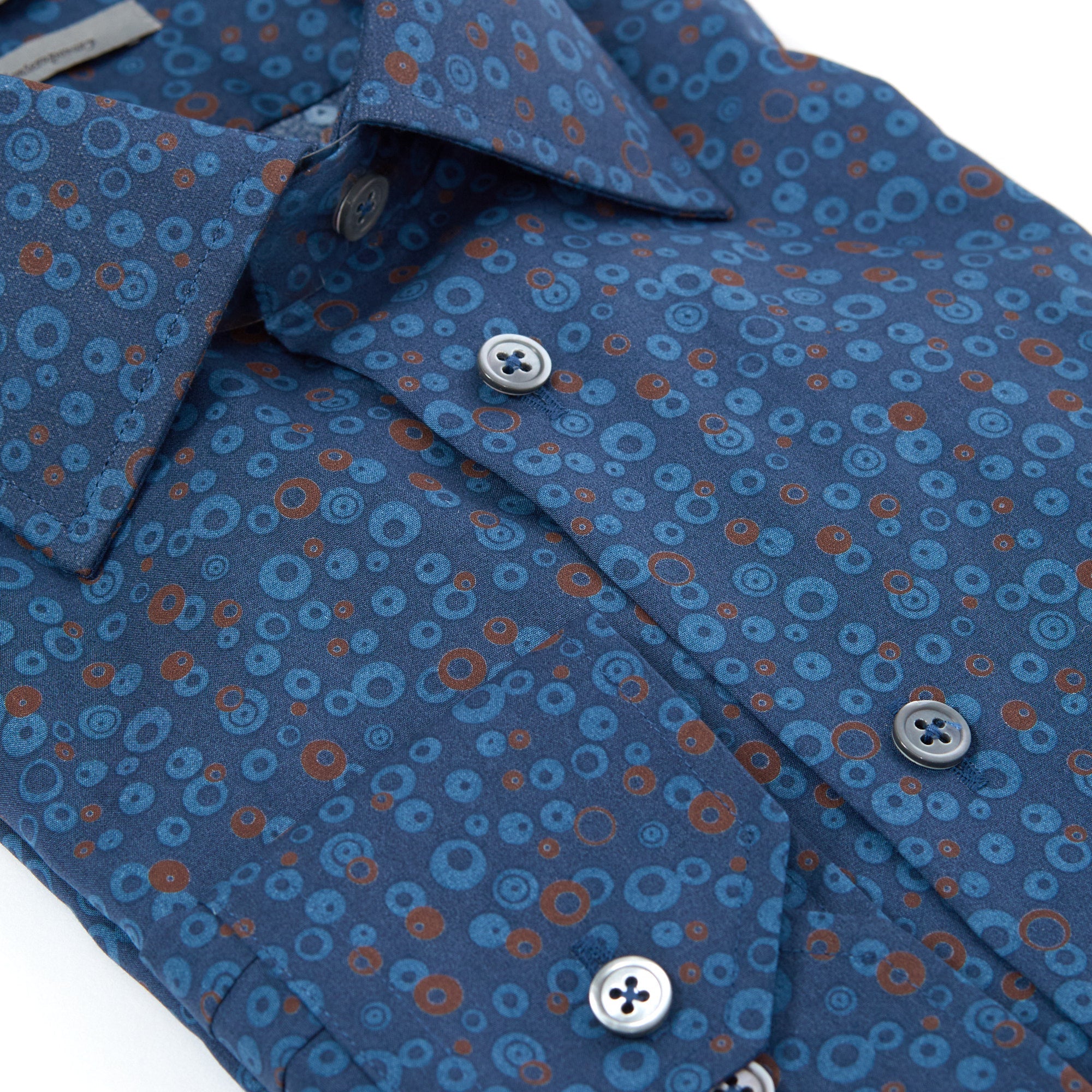 HENRY SARTORIAL Men's Casual Cotton Button Down Shirt - Light Blue - Comfortable & Breathable for Work, Travel & Everyday Wear