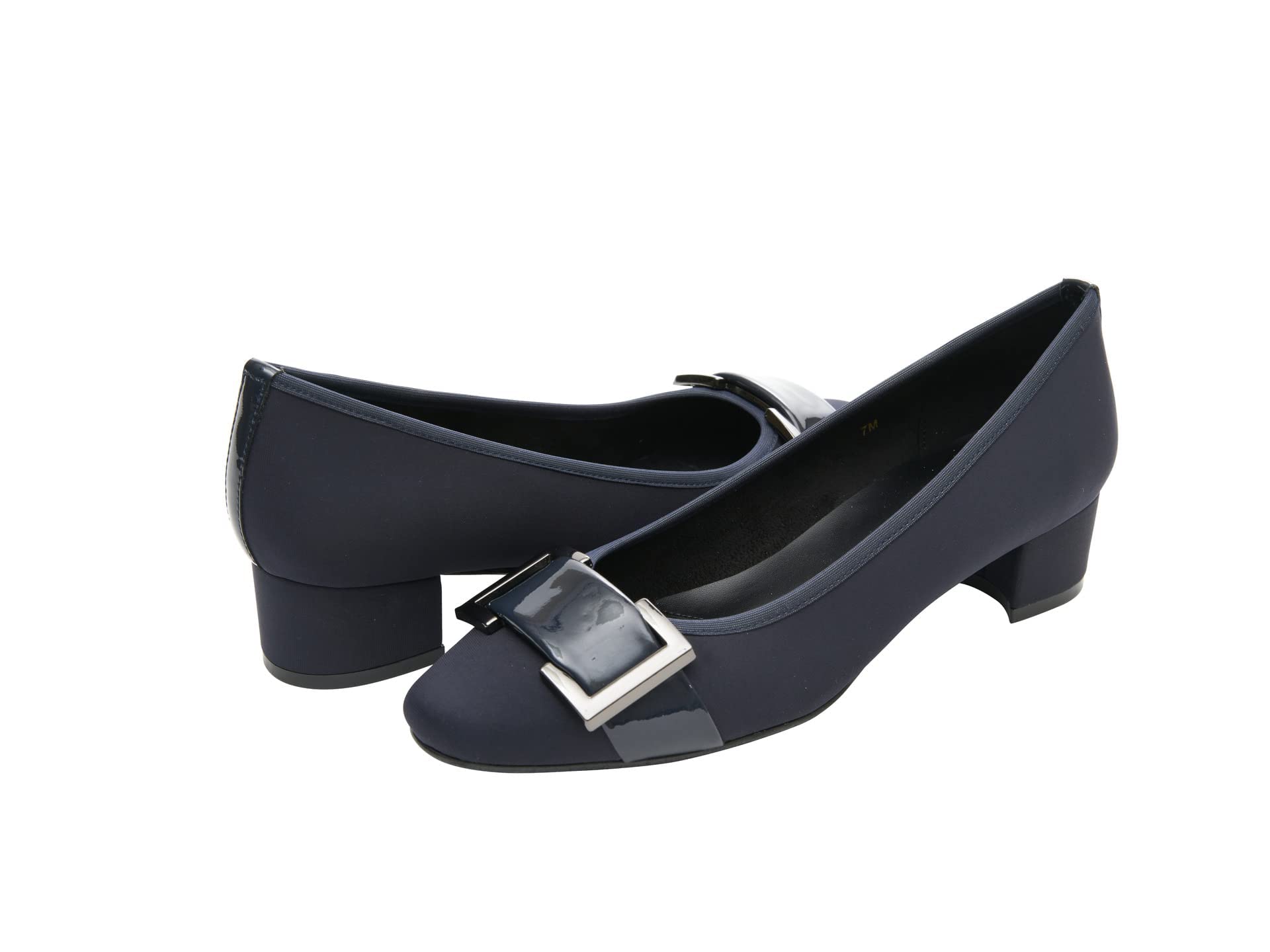 VANELi Women's Arette Round Toe Block Heel Pumps - 1-2