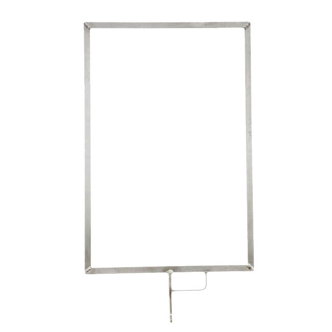2'x3' Flat Edged Flag Frame - 61x91cm Rust-Resistant Aluminum Display for Indoor/Outdoor Use - Perfect for Home, Office, Sports Events & Memorial Displays