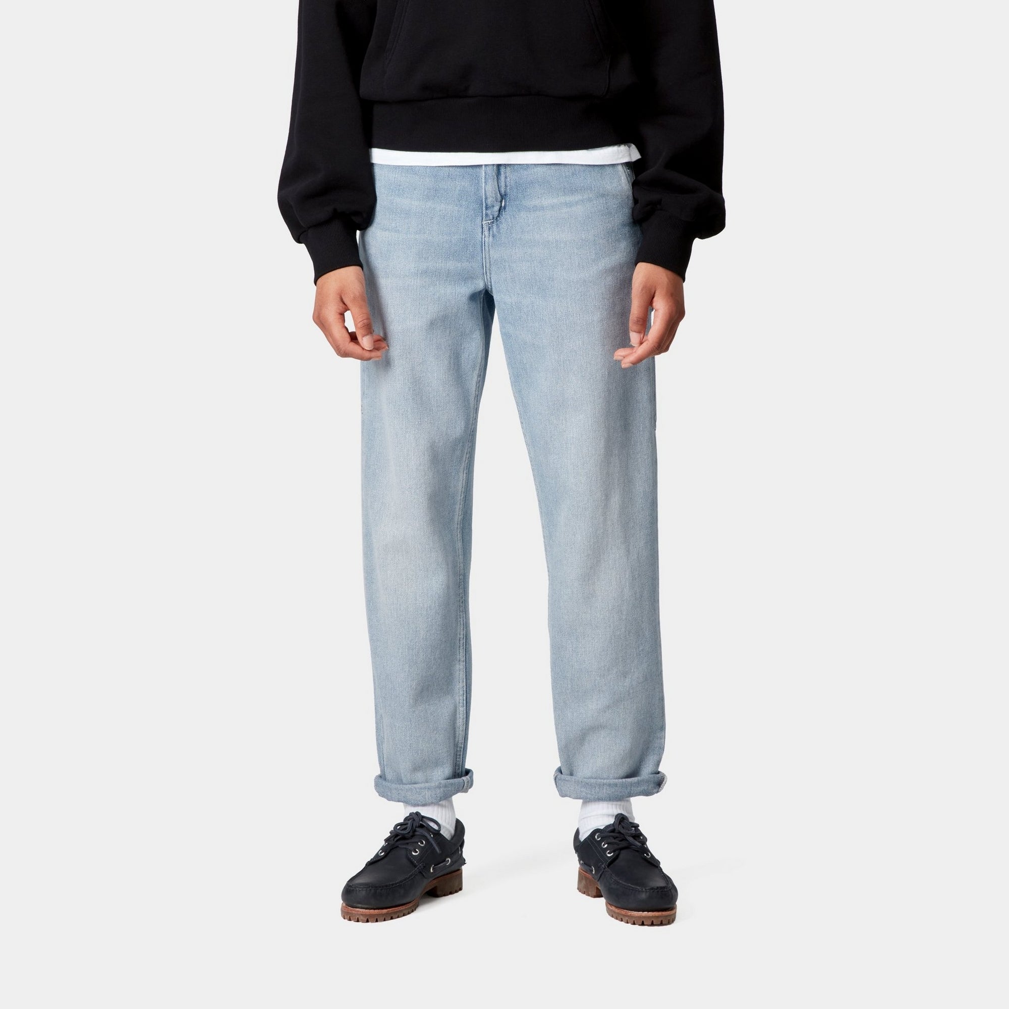 Pierce Pant Denim Jeans | Light Stone Washed Blue for Men & Women – Perfect for Casual Wear, Outings & Everyday Comfort