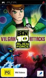 Ben 10: Alien Force - Vilgax Attacks PSP Game for Playstation Portable | Action-Adventure Game for Kids & Teens | Perfect for Home Entertainment & Travel Gaming