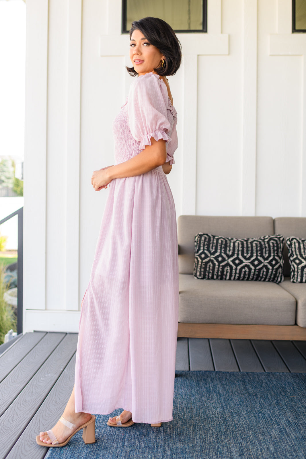 Midday Stroll Dress - Flowy Summer Dress for Women | Perfect for Casual Outings, Beach Walks & Brunch Dates