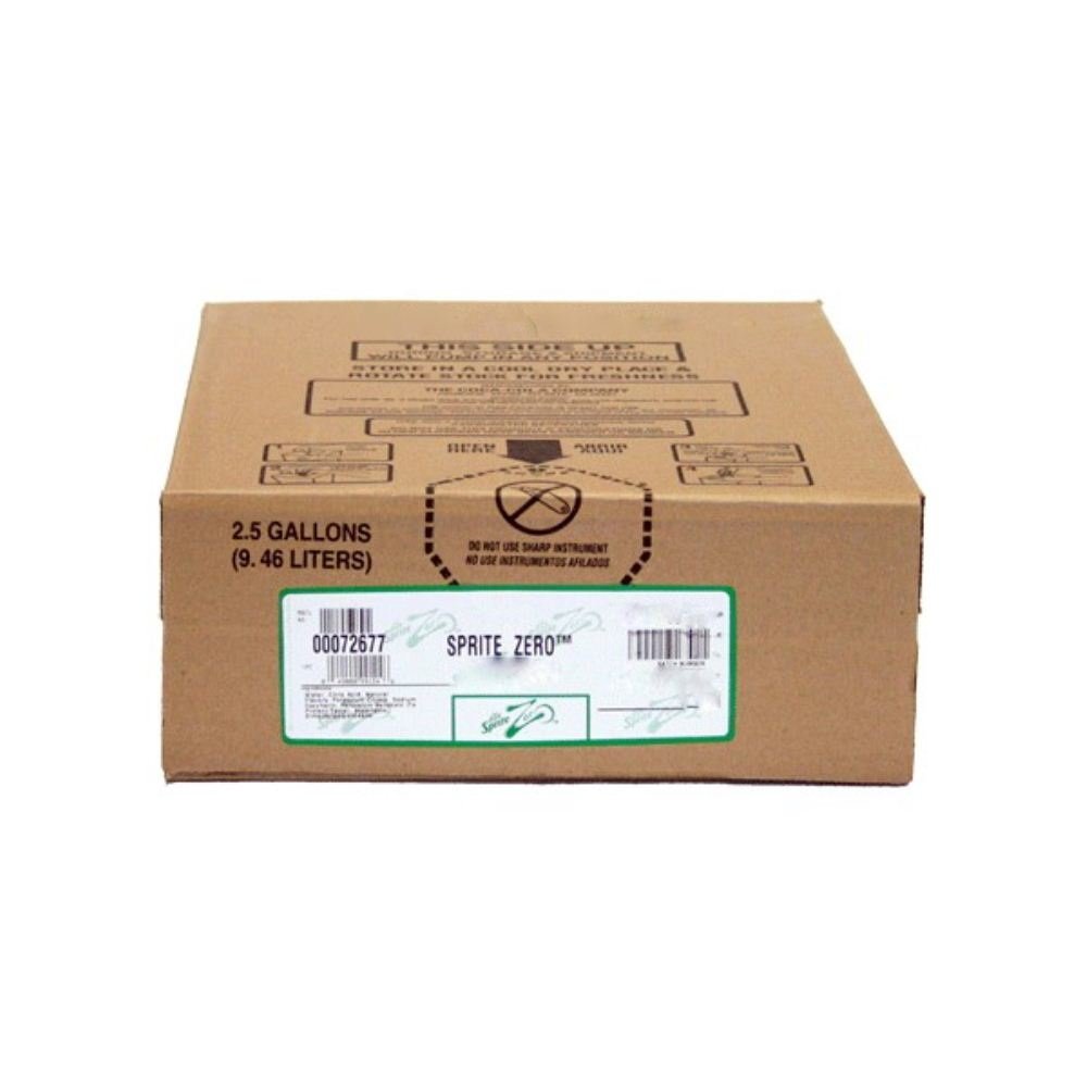 Supply Depot Compatible with Sprite Zero Soda Syrup 2.5 Gallon Bag in Box (BIB) for Sodastream - Perfect for Home Carbonation & Restaurant Drink Dispensers