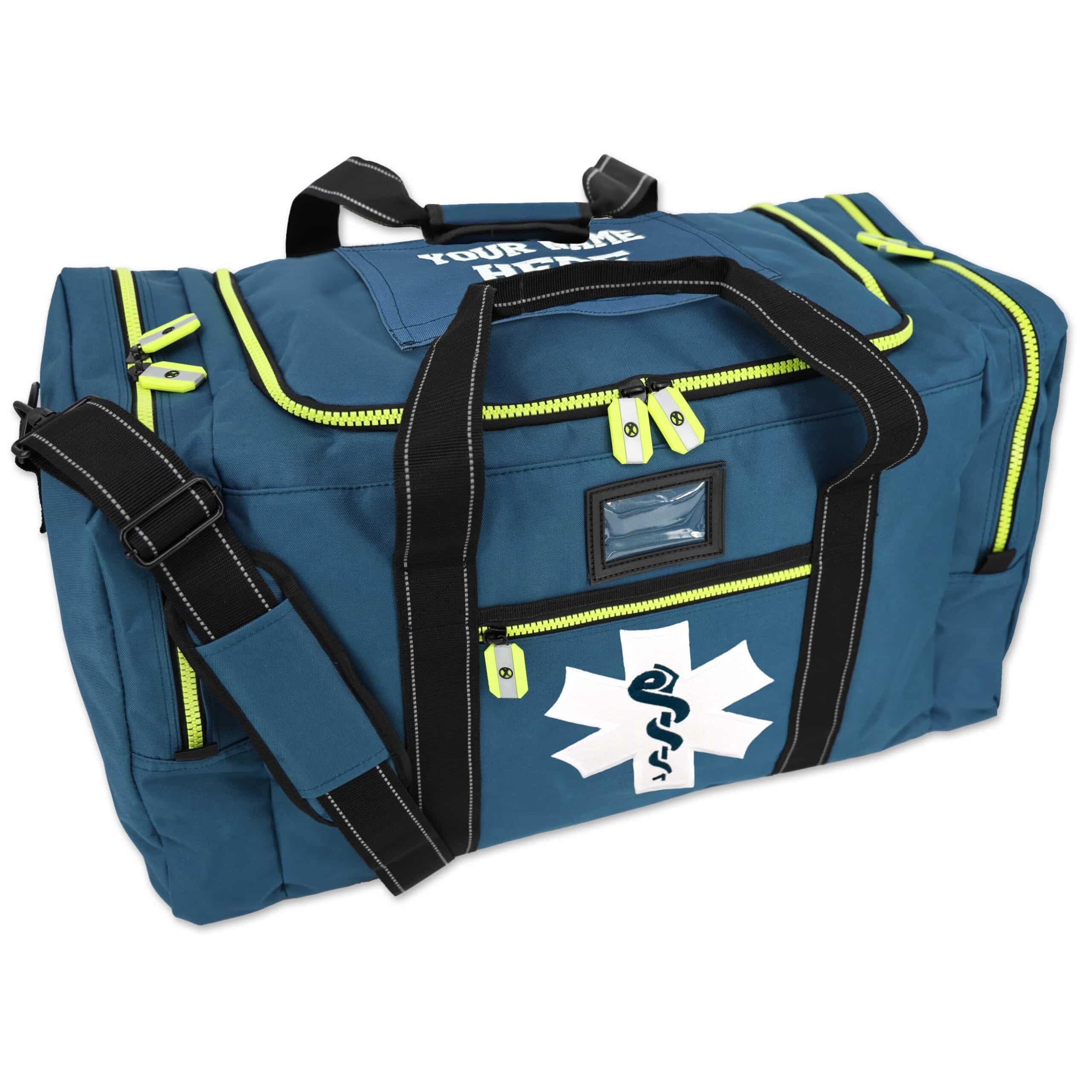 Lightning X EMS Rescue Gear Bag for First Responders - Durable EMT Turnout Jumpsuit Storage for Firefighters, Paramedics & Emergency Medical Technicians - Perfect for Ambulance, Disaster Response & Field Work