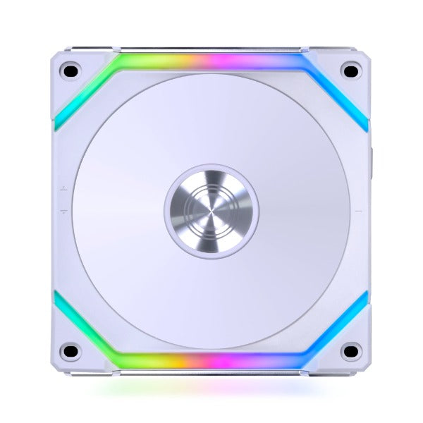 Lian Li UNI FAN SL120 V2 120mm RGB PWM PC Case Fan - Single Pack (Black/White) | High Airflow Cooling for Gaming PC Builds & Workstations