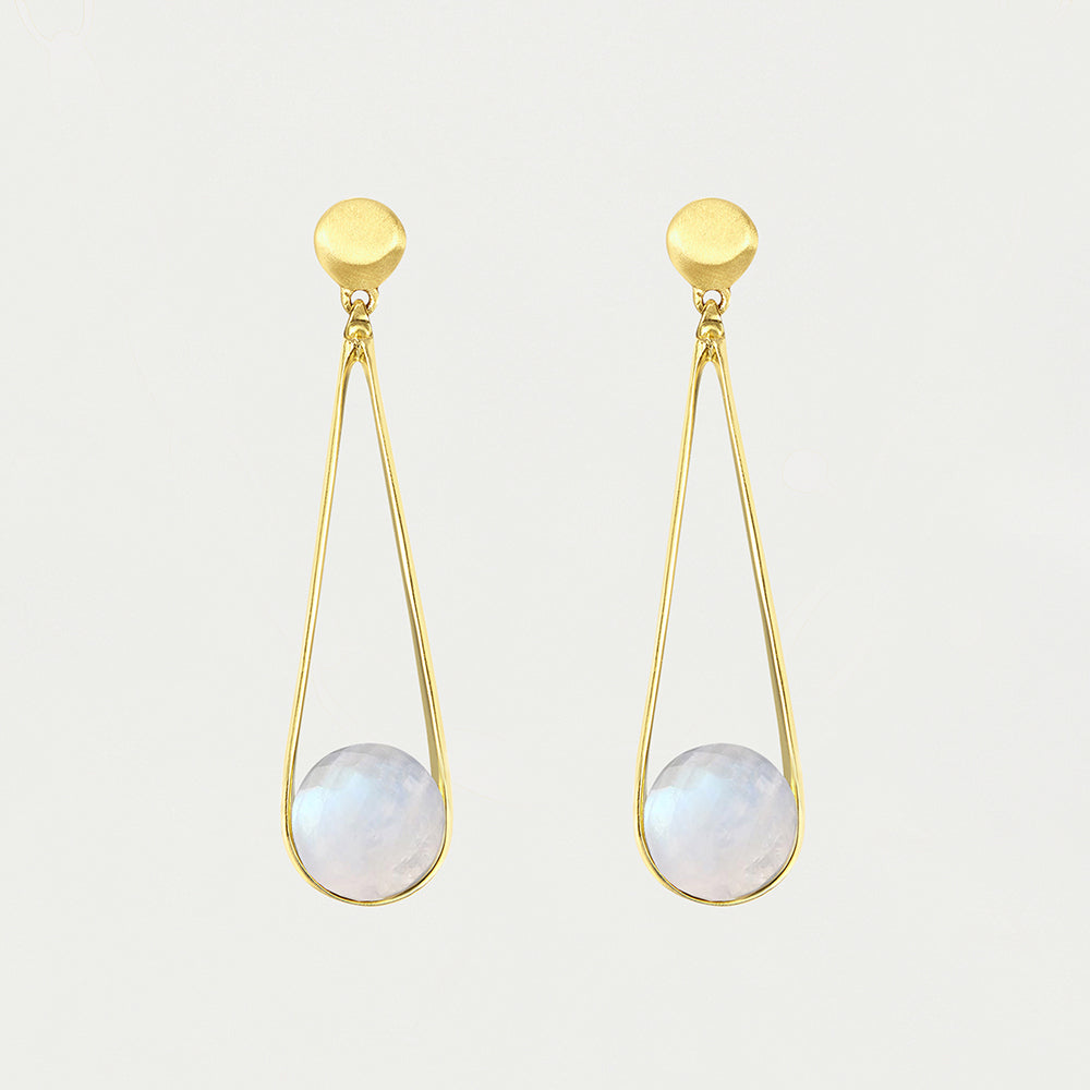 Pearl Mini Ipanema Earrings for Women - Elegant Brazilian Style Pearl Stud Earrings - Perfect for Weddings, Parties & Everyday Wear