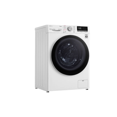 LG WVC5 1409W 9kg/5kg Washer Dryer Combo - White | Energy Efficient Front Load Laundry Machine for Apartments & Small Homes | Perfect for Compact Spaces & Eco-Friendly Washing