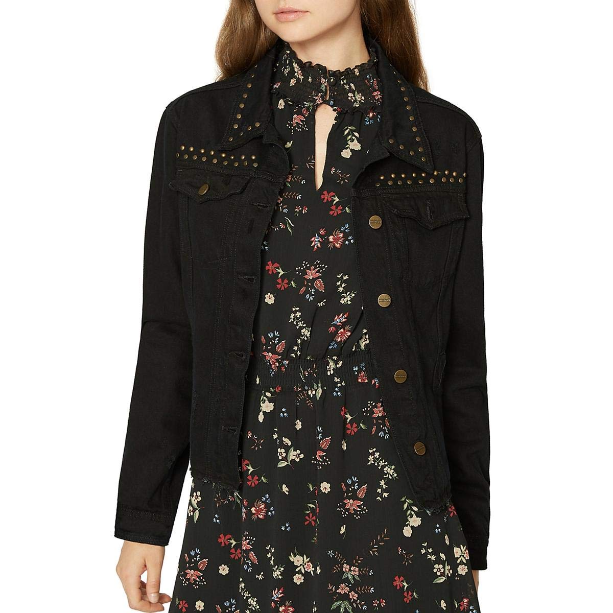 Sanctuary Clothing Women's Fierce Fall Denim Jacket - Stylish & Comfortable for Autumn Outfits | Perfect for Casual Wear, Date Nights & Outdoor Adventures