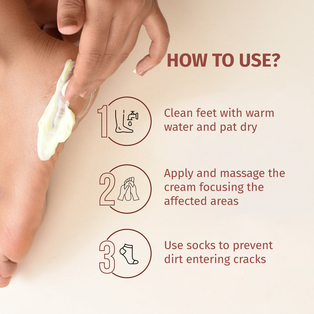 Best Foot Cream for Cracked Heels - Intensive Moisturizing Treatment for Dry, Rough Feet - Perfect for Daily Use at Home, Spa & Travel