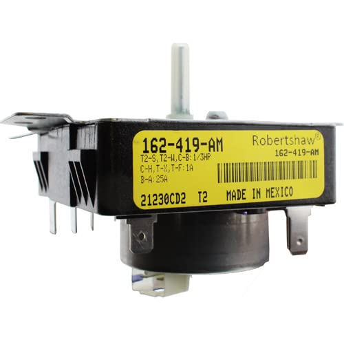 ClimaTek Dryer Timer Control Replacement for Whirlpool W10634750 - Compatible with Electric & Gas Dryers - Perfect for Home Laundry Room Repairs