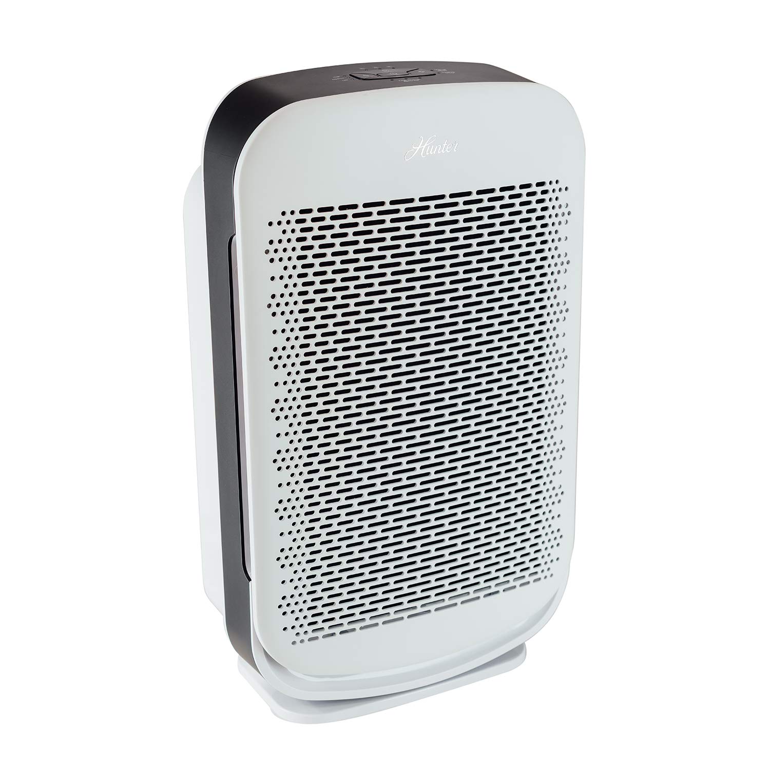 Hunter HP700 Medium Console Air Purifier for Large Rooms up to 1500 sq ft - True HEPA Filter, 3 Fan Speeds, Digital Control Panel, Sleep Mode & Timer - Perfect for Bedrooms, Living Rooms and Offices