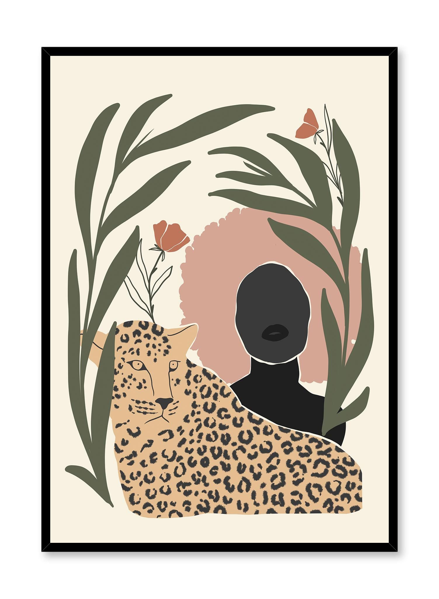 Fierce Poster - Premium Quality Wall Art for Home & Office Decor - Perfect for Living Room, Bedroom, or Workspace