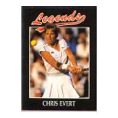 Chris Evert Silver Foil Legends Trading Card - Rare Collectible Sports Memorabilia for Tennis Fans & Card Collectors - Perfect for Display, Investment & Gifting