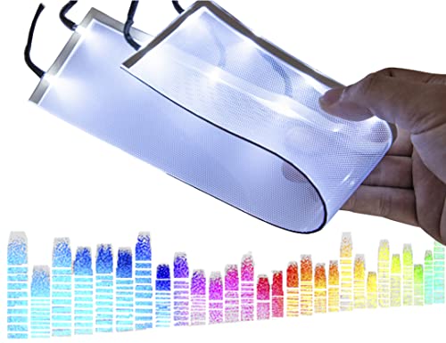 White Rectangular RGB & Dynamic Pattern