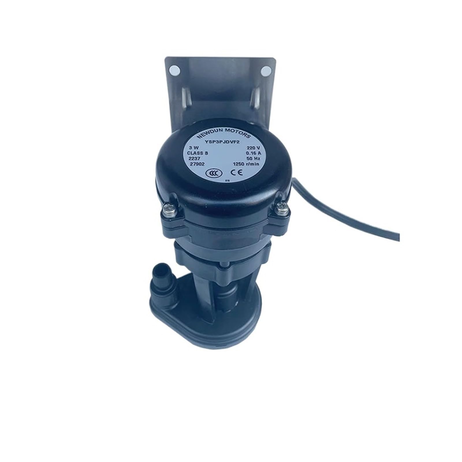 220V 3W Ice Maker Water Pump Motor - YSP3P JDVF2, 1250RPM, 0.16A, 50Hz - Replacement Pump for Commercial Ice Machines & Refrigeration Systems