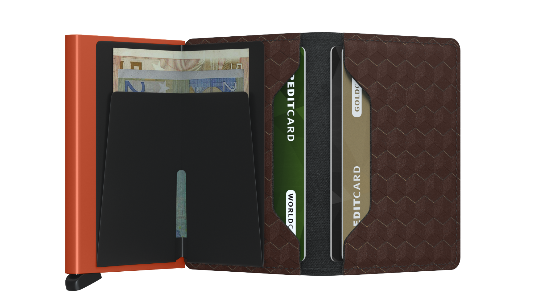 SECRID Slimwallet Optical - RFID Blocking Minimalist Wallet for Men & Women | Perfect for Travel, Everyday Use & Business Cards