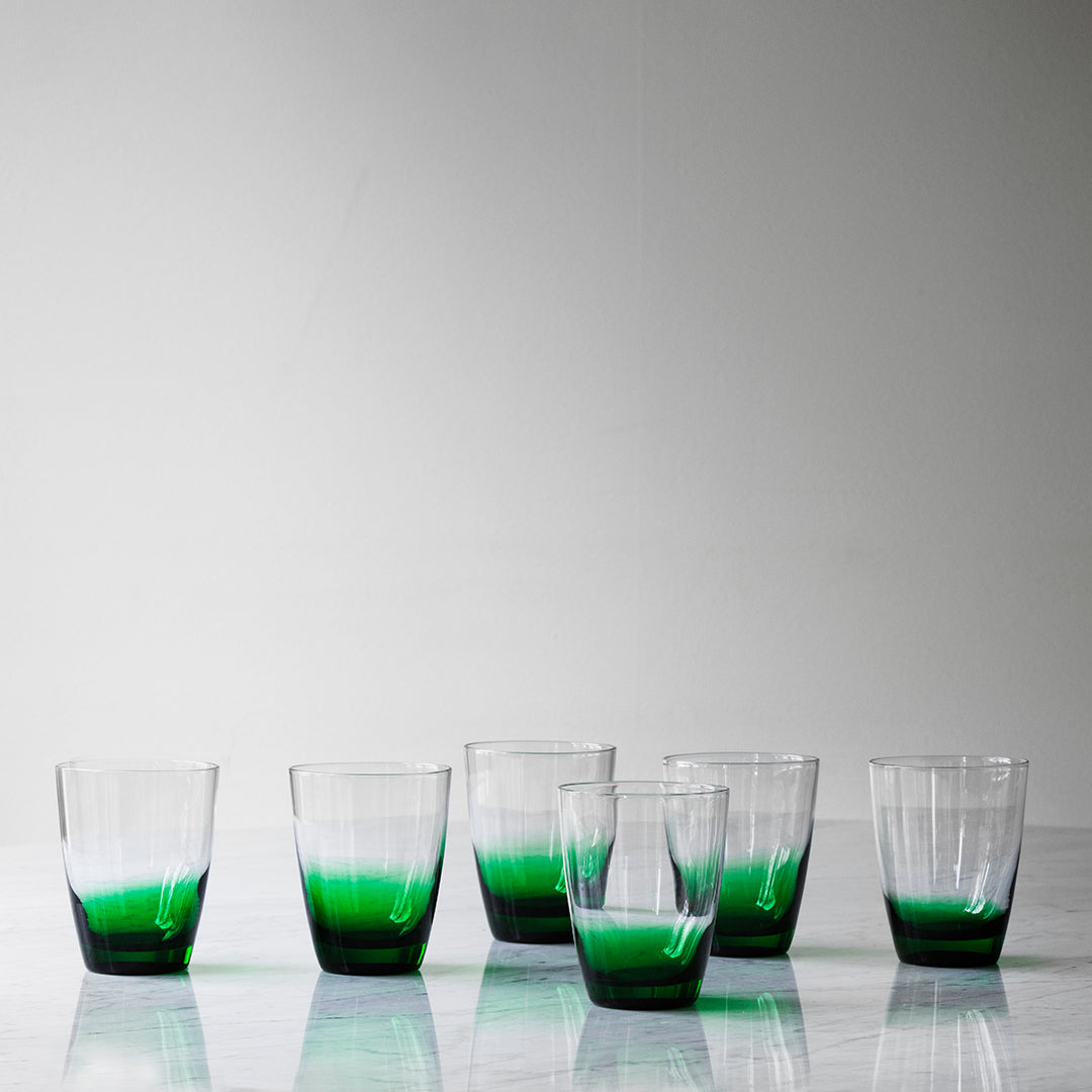 Premium Hue Glass Set of 4 - Shatterproof Drinking Glasses for Cocktails, Juice & Iced Coffee - Perfect for Home Bars, Restaurants & Outdoor Entertaining
