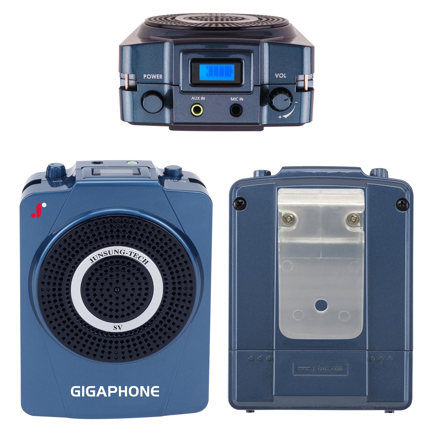 40W Portable Voice Amplifier with Wireless Microphone - Rechargeable PA System for Teachers, Outdoor Events & Public Speaking | SV Brand