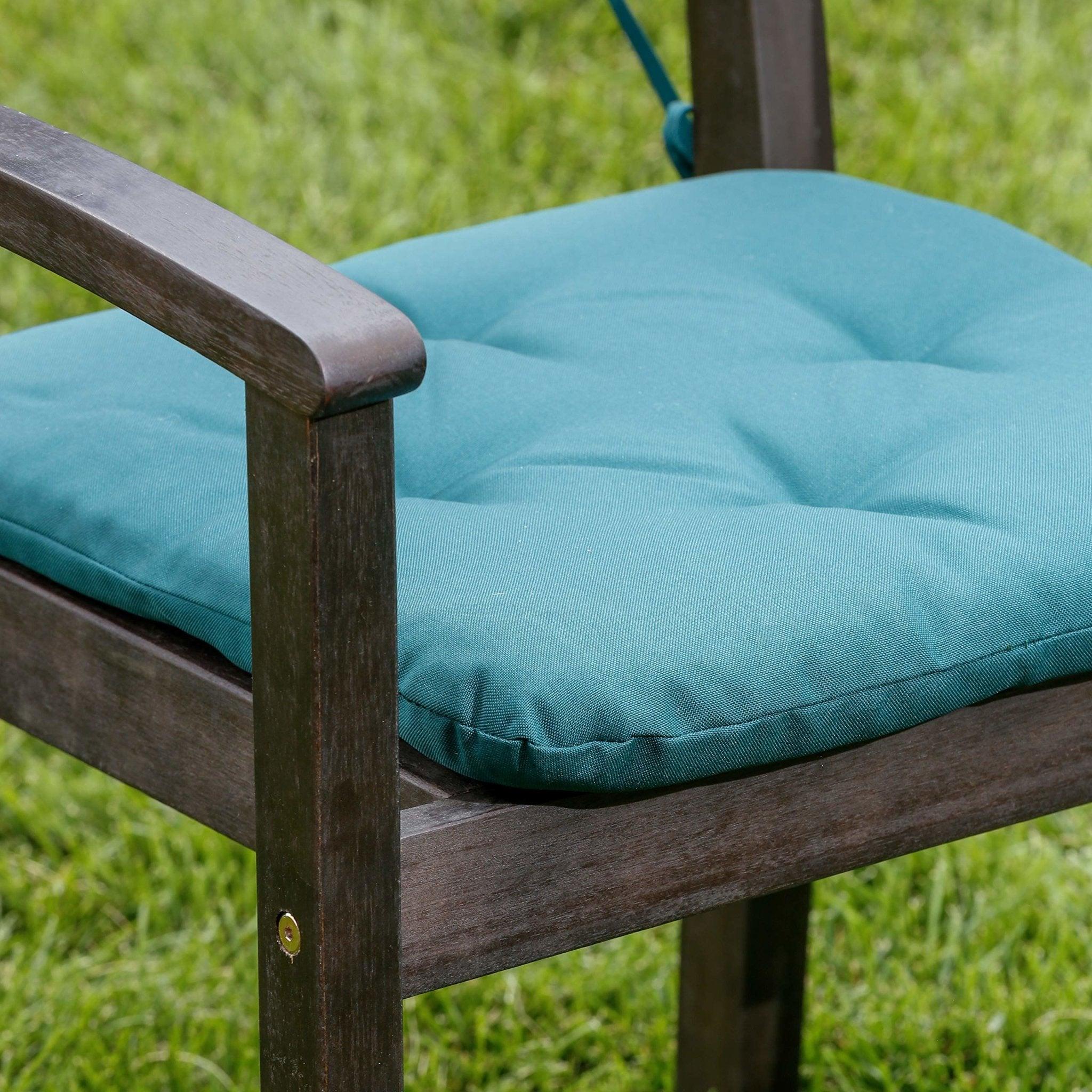 DTY Outdoor Living Leadville Chair Cushions - Waterproof Patio Seat Cushions Set of 2 for Garden, Deck, Poolside & Outdoor Furniture - Comfortable & Weather-Resistant