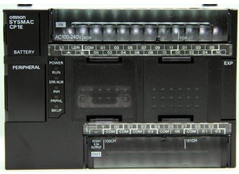 Omron CP1E-N30DR-A PLC CPU Unit with 30 I/O Points - Industrial Automation Control for Manufacturing & Machinery Applications