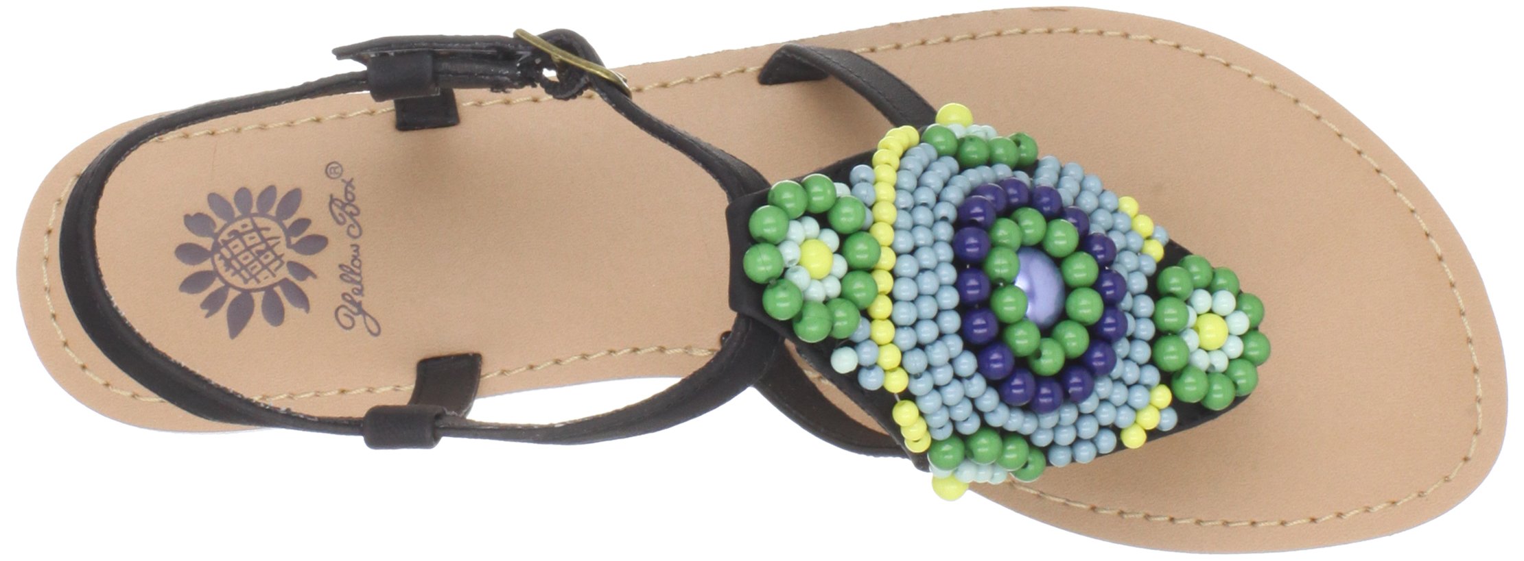Yellow Box Women's Aksana Comfortable Casual Sandals - Perfect for Beach, Summer Outfits & Everyday Wear