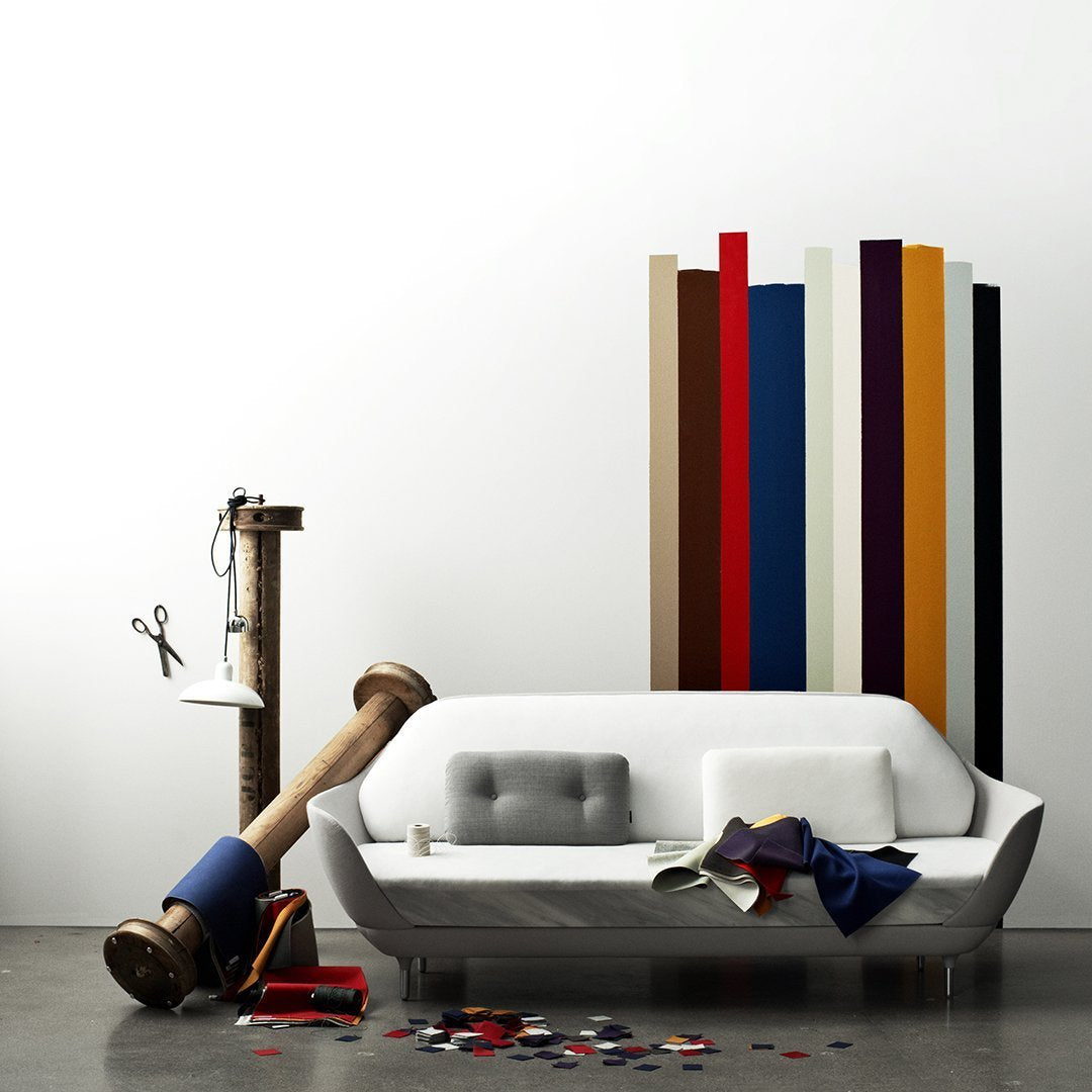 Comfortable Favn 3-Seater Sofa - Modern Fabric Couch for Living Room, Lounge & Office - Perfect for Small Spaces & Family Gatherings
