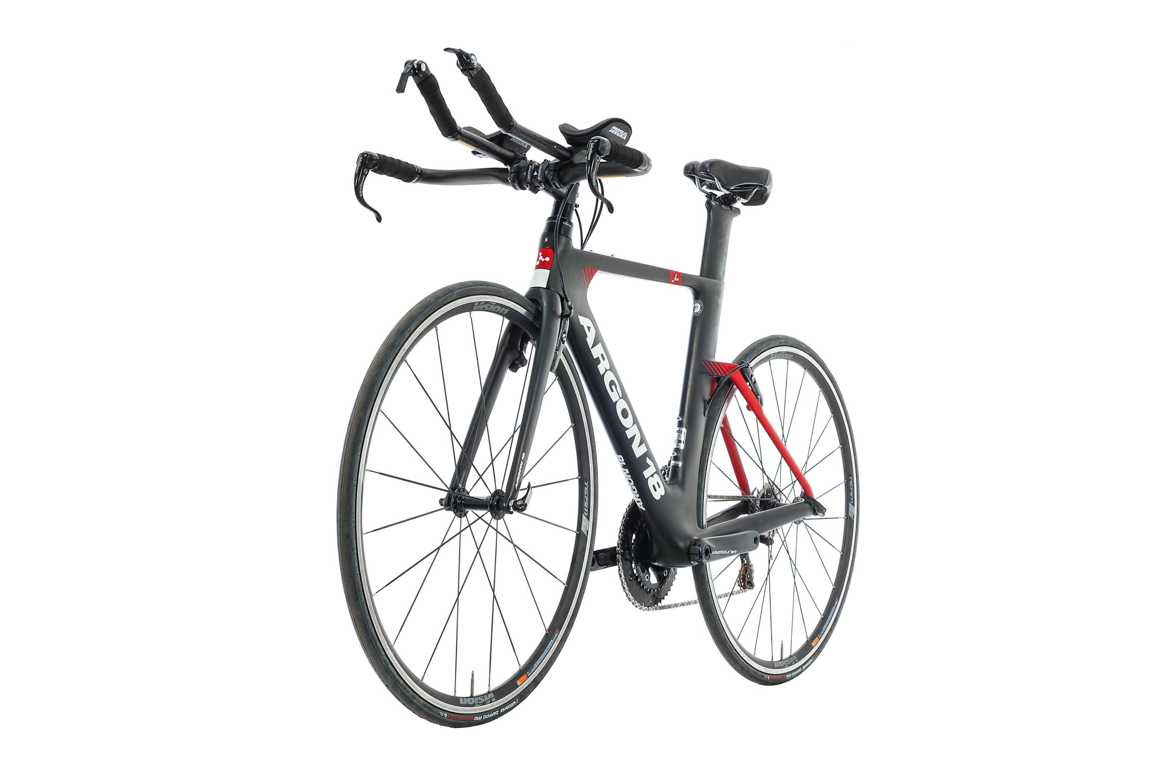 Argon 18 E-117 TRI Time Trial Bike 2019 - Small Size | Lightweight Carbon Frame for Competitive Triathlon & Road Racing