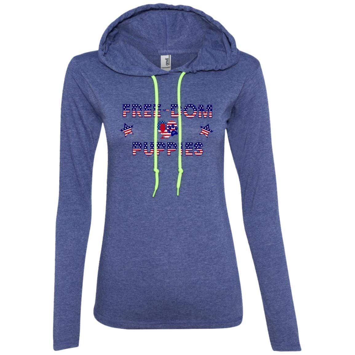 WineyBitches.Co Free Dom Puppies Women's Long Sleeve T-Shirt & Hoodie - Perfect for Casual Wear, Dog Lovers, and Wine Tasting Events