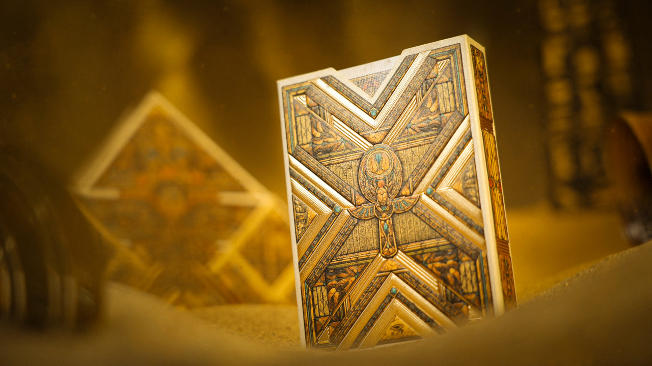 Premium Ankh Playing Cards - Ancient Egyptian Theme Deck for Poker, Magic Tricks & Collectors - Perfect for Game Nights, Gifts & Cardistry