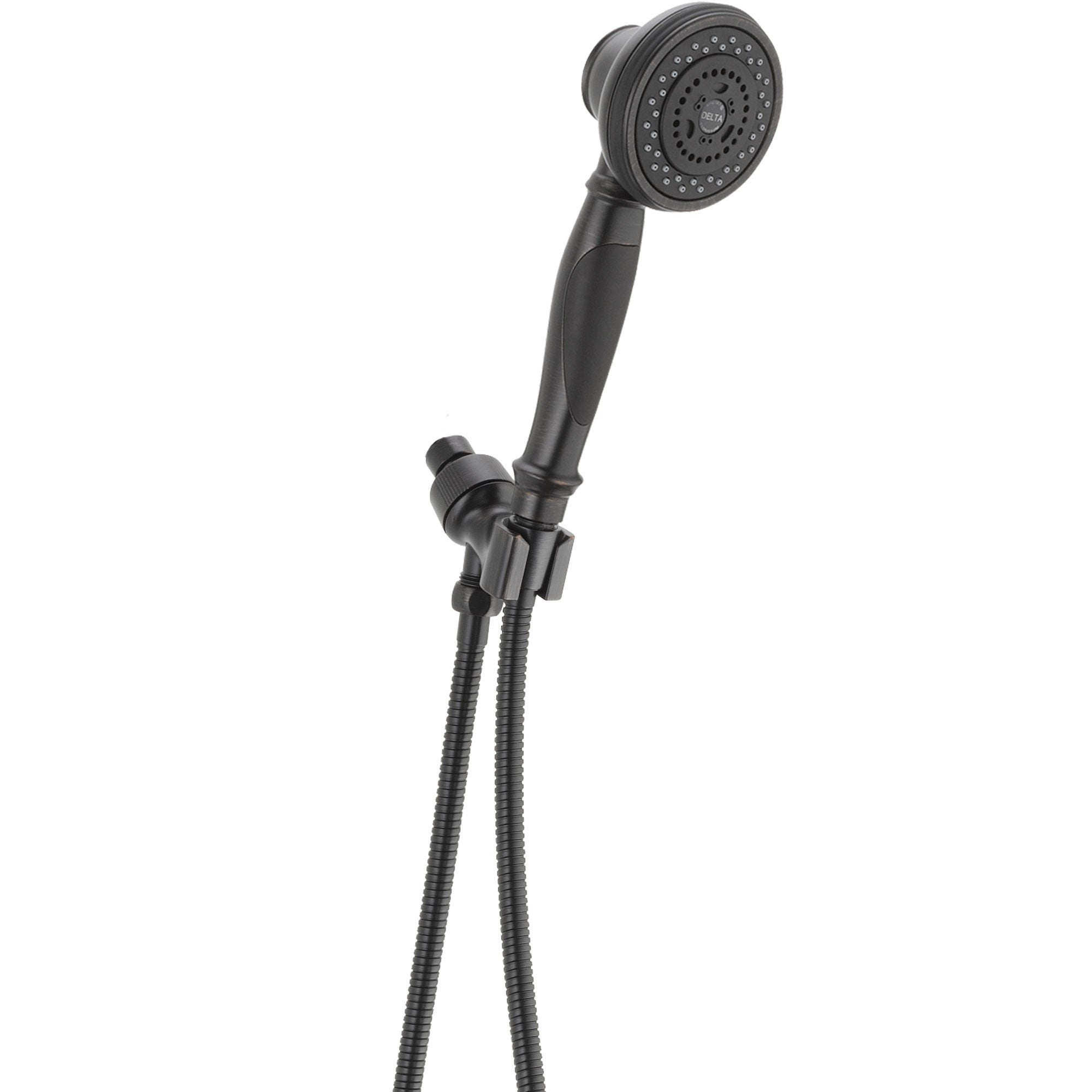 Delta 3-Spray Venetian Bronze Shower Arm Mount Handheld Shower Head 708137 - Perfect for Bathroom Renovation & Spa-Like Shower Experience