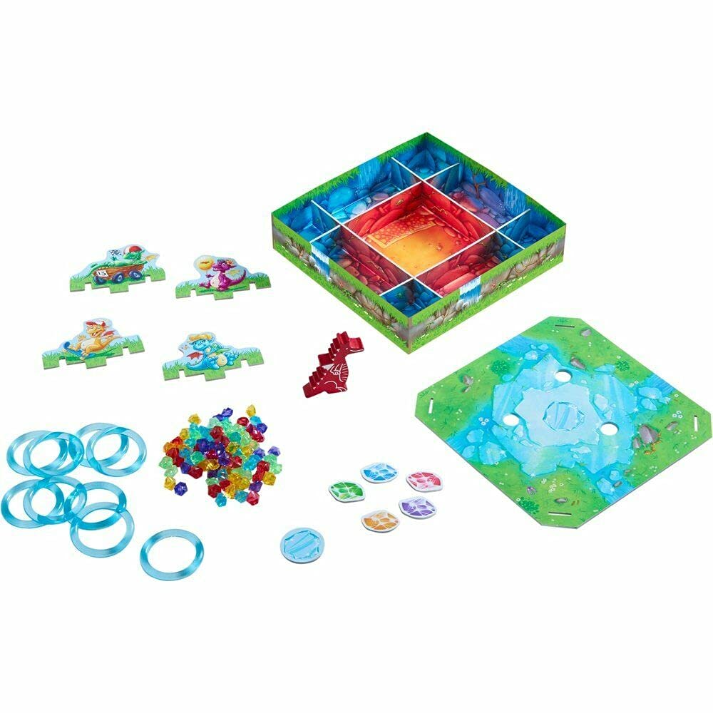 HABA Dragon's Breath Board Game - Award-Winning Family Board Game for Kids Ages 5+ | Fun Tabletop Adventure for Dragon Lovers | Perfect for Family Game Nights, Birthday Parties & Classroom Activities