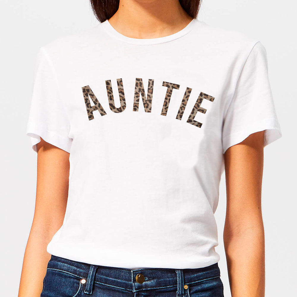 Trendy Auntie Leopard Print T-Shirt 00 (MRK X) - Comfortable Cotton Tee for Casual Wear, Street Style & Everyday Fashion