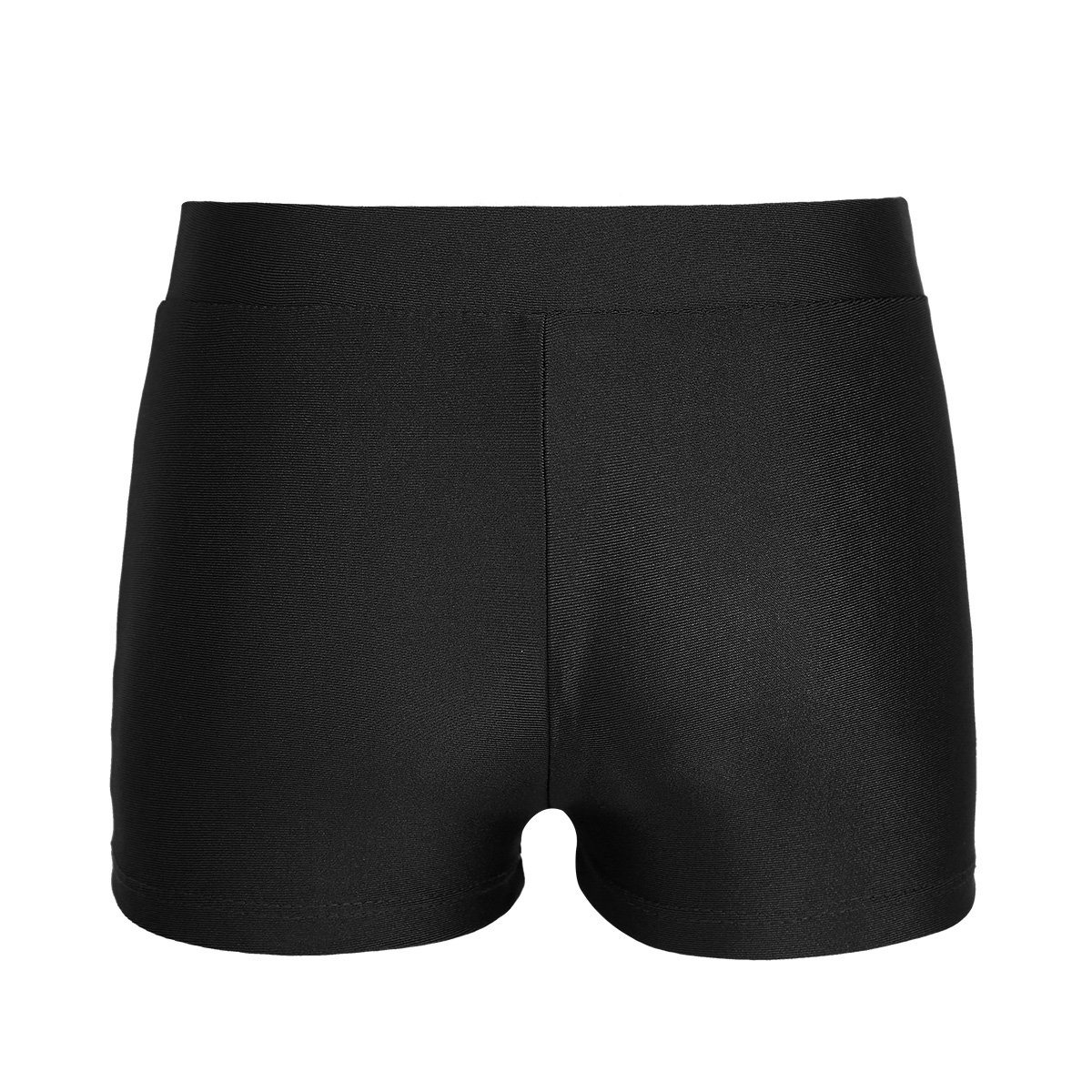 Girls Gymnastics Shorts - Stretchy Ballet Dance Athletic Shorts for Kids - Comfortable Tumbling Bottoms for Training, Practice & Performance
