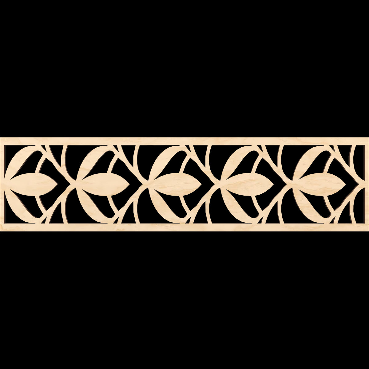 Salem Fretwork Moulding - Decorative Wood Trim for Home Interior & Furniture | Perfect for DIY Crafts, Wall Paneling, and Cabinet Accents