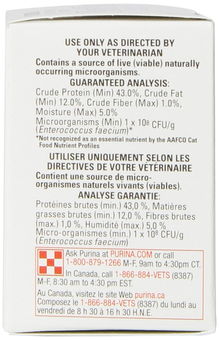 Purina Fortiflora Feline Nutritional Supplement for Cats - 3 Pack | Probiotic Powder for Digestive Health & Immune Support | Ideal for Kittens, Adult & Senior Cats