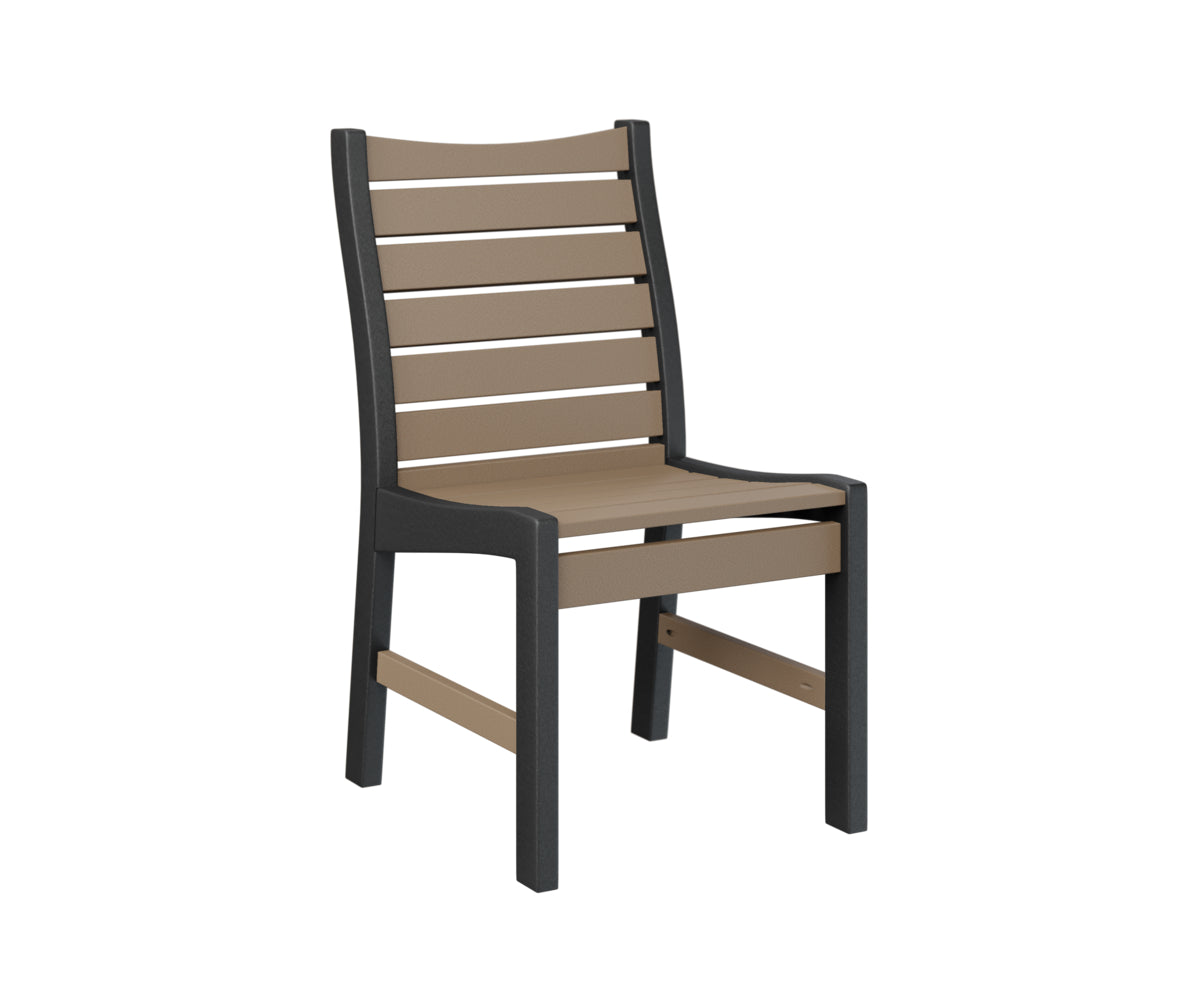 Berlin Gardens Bristol Dining Chair - Sturdy Outdoor Patio Furniture for Garden, Deck, and Poolside Use - Weather-Resistant & Comfortable Seating