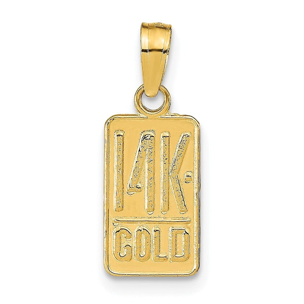 14k Yellow Gold Pendant Necklace for Women - Diamond2Deal Elegant Jewelry Gift for Birthday, Anniversary & Special Occasions