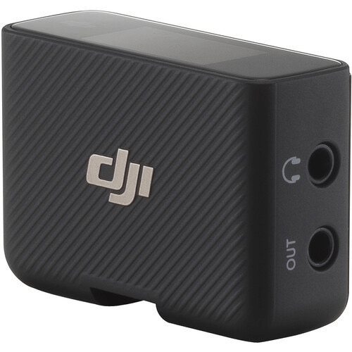 DJI Mic Compact Digital Wireless Microphone System - 2.4GHz Wireless Lavalier Mic with Recorder for Camera, Smartphone, YouTube, Vlogging & Live Streaming