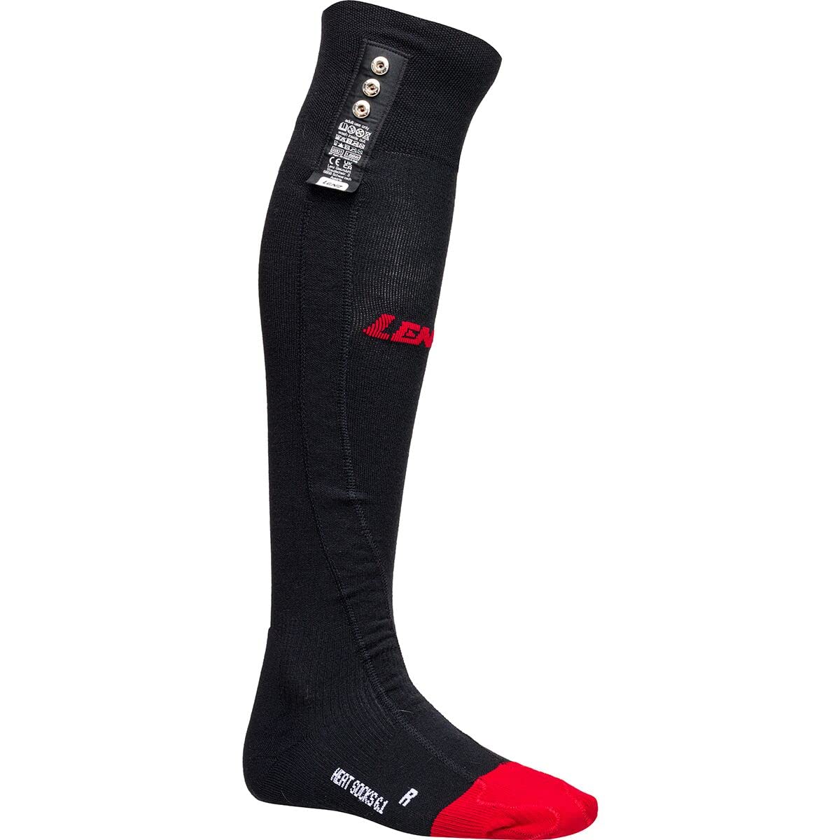 Lenz Heat Socks 6.1 Toe Cap Merino Wool Compression Socks for Men & Women - Warm Thermal Hiking, Skiing & Winter Outdoor Activities