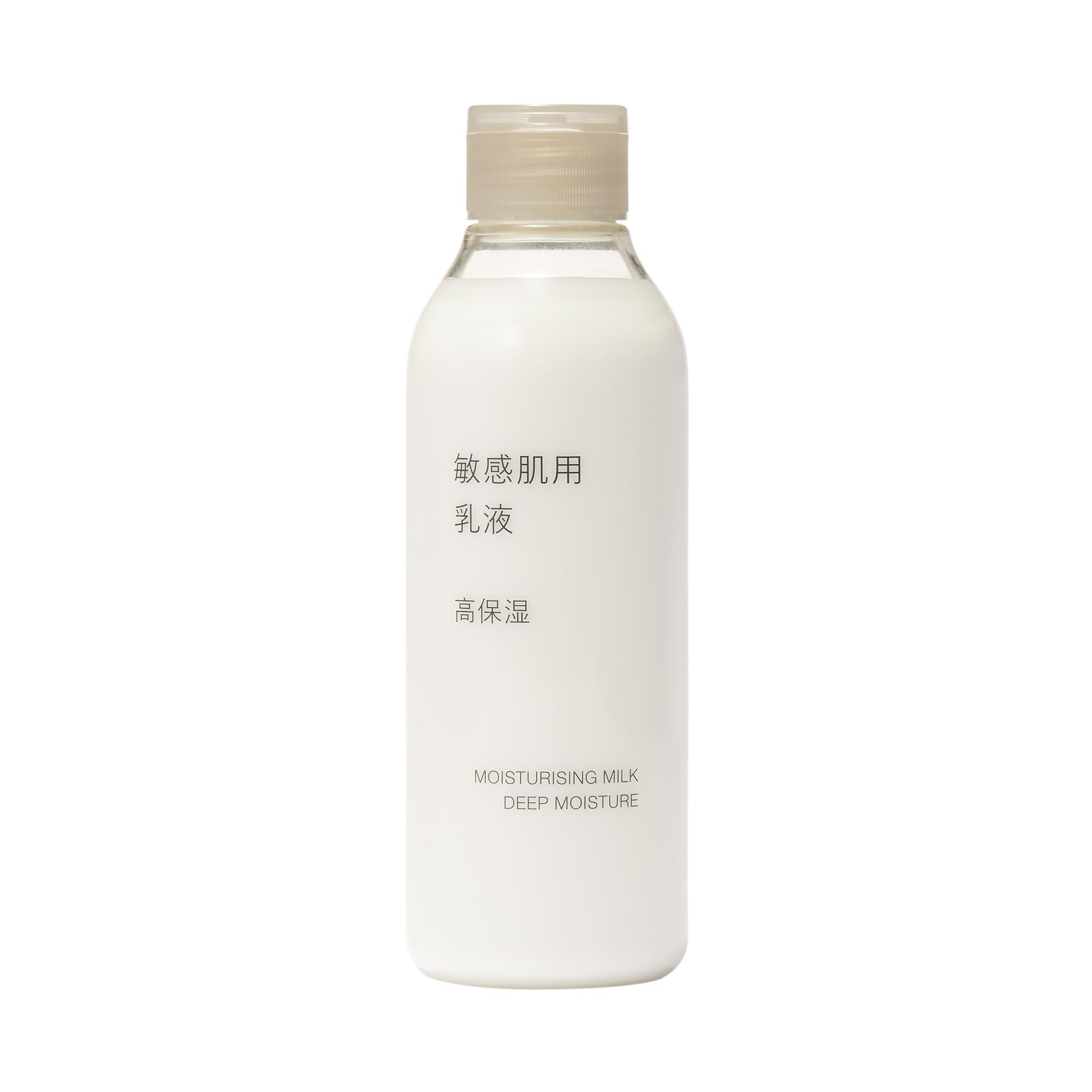 Muji Highly Moisturizing Emulsion Milky Lotion for Sensitive Skin 200ml - Hydrating Face Moisturizer for Dry & Sensitive Skin - Perfect for Daily Skincare Routine & Nighttime Hydration