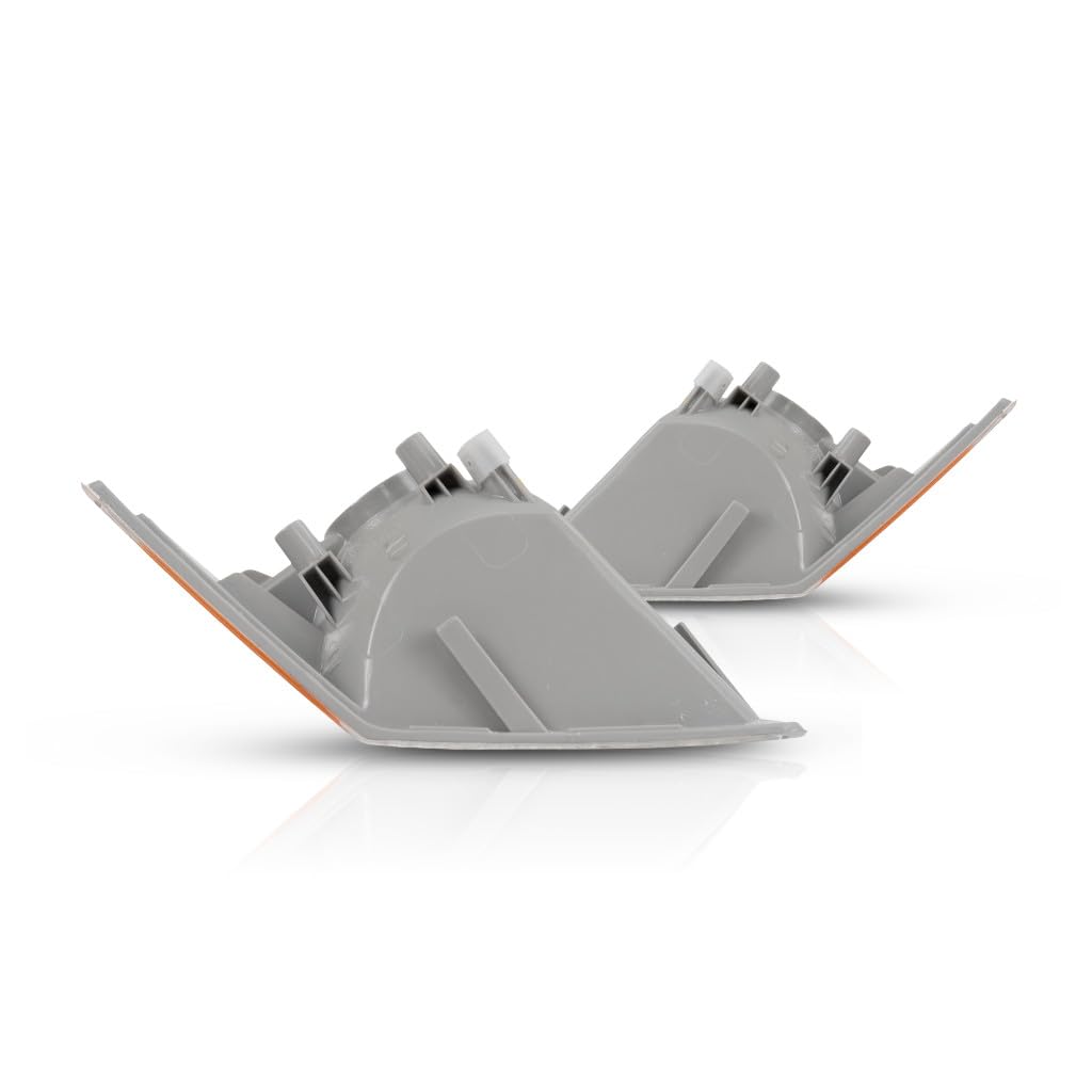 Jeep Compass Parking Signal Light Unit Pair (Driver & Passenger Side) - CH2520144 | 68000683AB - Compatible with 2007-2010 Models - Perfect for Replacement & Nighttime Visibility