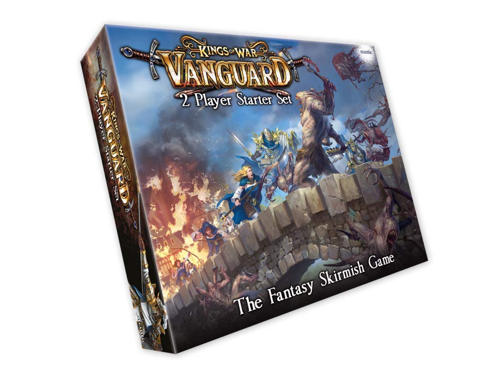 Kings of War Vanguard 2 Player Starter Set - MGVAM105 | Miniature Wargame Battle Set for Tabletop Strategy Gaming