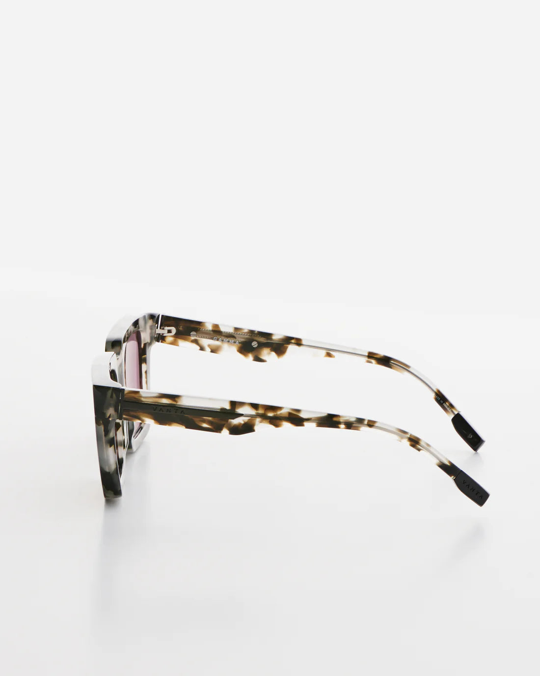 VANTA Gamma Sunglasses for Men & Women - Tortoise & Black Metal Frame UV Protection - Perfect for Outdoor Sports, Driving, and Beach Activities