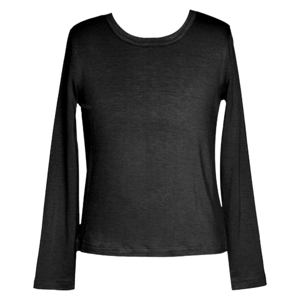 Premium Solid Color Long Sleeve T-Shirt for Men & Women - Soft Cotton Crewneck Basic Tee - Casual Wear, Layering, Workout & Everyday Comfort