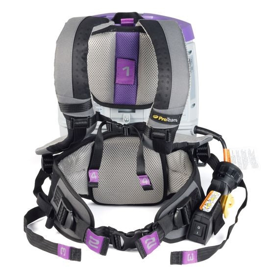 GoFit 3 Backpack Vacuum Cleaner - 3 Quart Capacity with ProBlade Carpet Tool Kit | Lightweight & Powerful for Home, Office & Commercial Cleaning