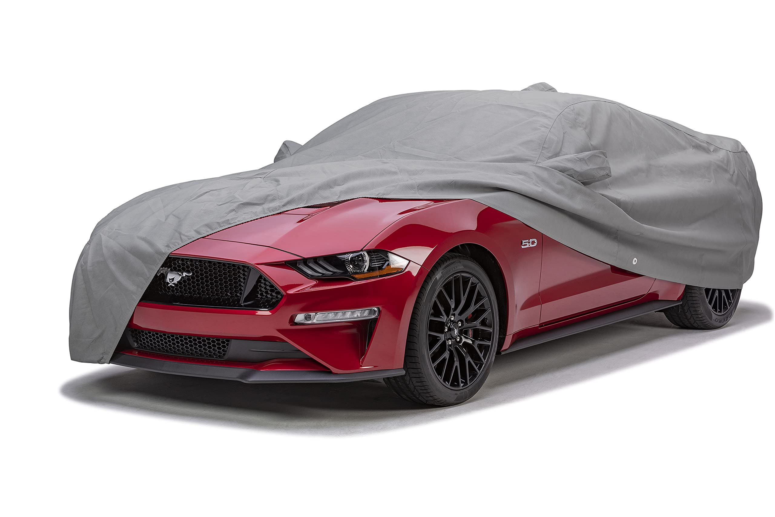 Covercraft Custom 5-Layer Softback All-Weather Car Cover for 2015-2020 Ford F-150 Crew Cab 5.5 ft Short Bed | C18041AC | Fits Standard & Electric Mirrors | Gray | UV Protection & All-Season Protection for Outdoor Parking