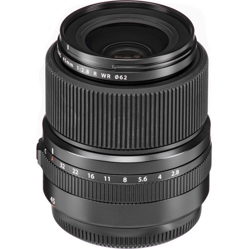 Fujifilm GF 45mm f/2.8 R WR GFX Medium Format Lens - Professional Portrait & Landscape Photography for GFX Cameras