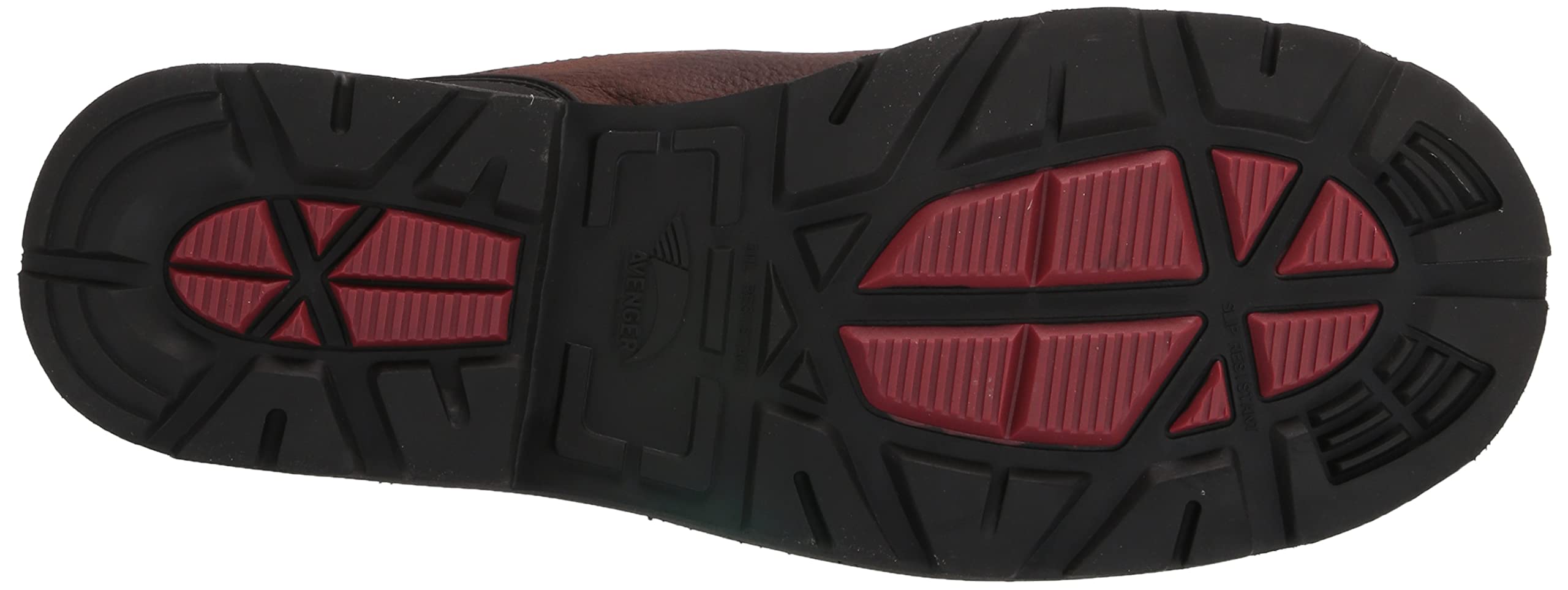 Avenger A7676 Men's EH PR Waterproof Wellington Work Boots - 14 6E Wide, Steel Toe, Slip & Oil Resistant - Ideal for Construction, Landscaping & Heavy Duty Work