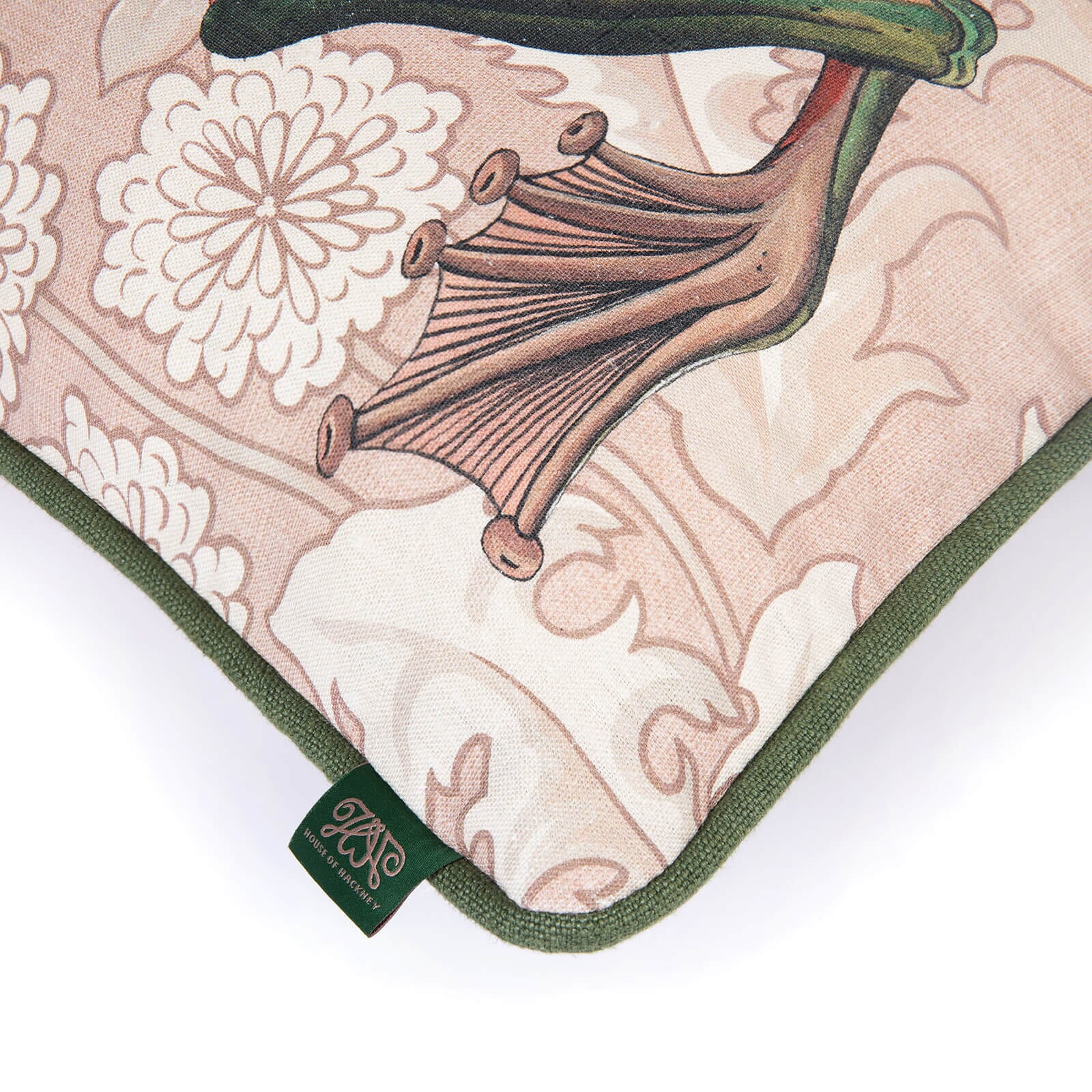 TARAXA AMPHIBIA Hemp Medium Cushion Blush - Organic Hemp Throw Pillow for Sofa, Bed & Home Decor - Perfect for Living Room, Bedroom & Cozy Spaces